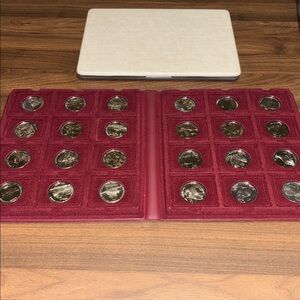 Red Coin Collection Album